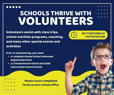 Image contains details about how to become a volunteer with the PRSD
